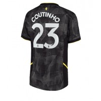 Fotbalové Dres Aston Villa Philippe Coutinho #23 Alternativní 2022-23 Krátký Rukáv